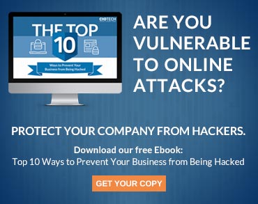 top ten ways to prevent your business from being hacked cta